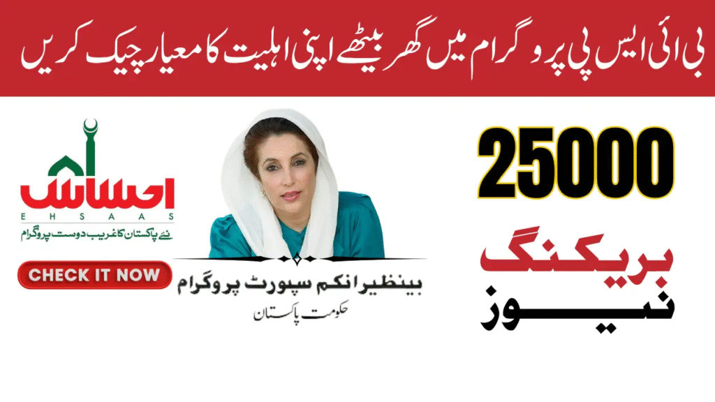 8171 Ehsaas Program 25000 BISP | Complete Guide to Eligibility, Registration, and Benefits in Pakistan