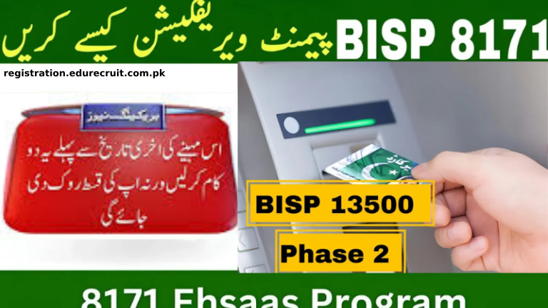 8171 Check Online 2025: The Ultimate Guide to Ehsaas Program, BISP 25000, and More
