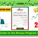 Complete Guide to the Ehsaas Program 25000 BISP
