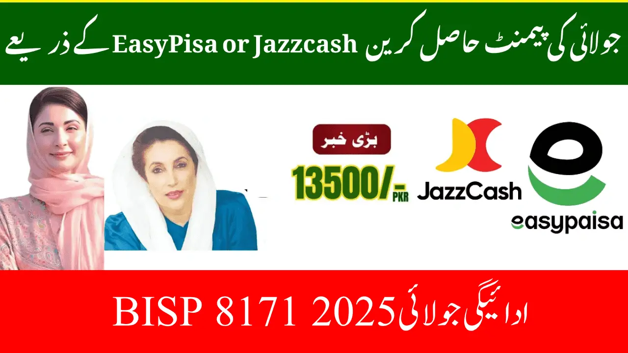 BISP 8171 Payment July 2025